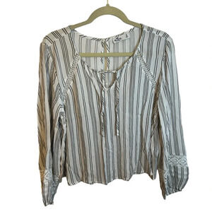 HOLLISTER STRIPED SUMMER BLOUSE